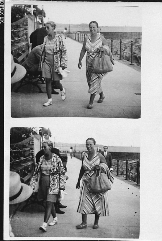 claude cahun marcel moore walking in jersey