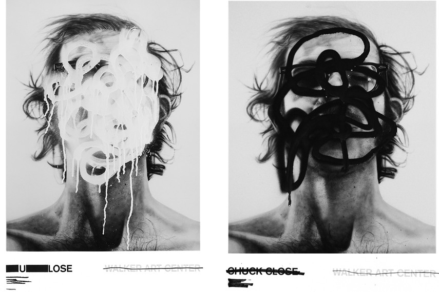 Fucked up Chuck Close Jesse Draxler | Angels & Vandals | Artist Interviews Darklight Art