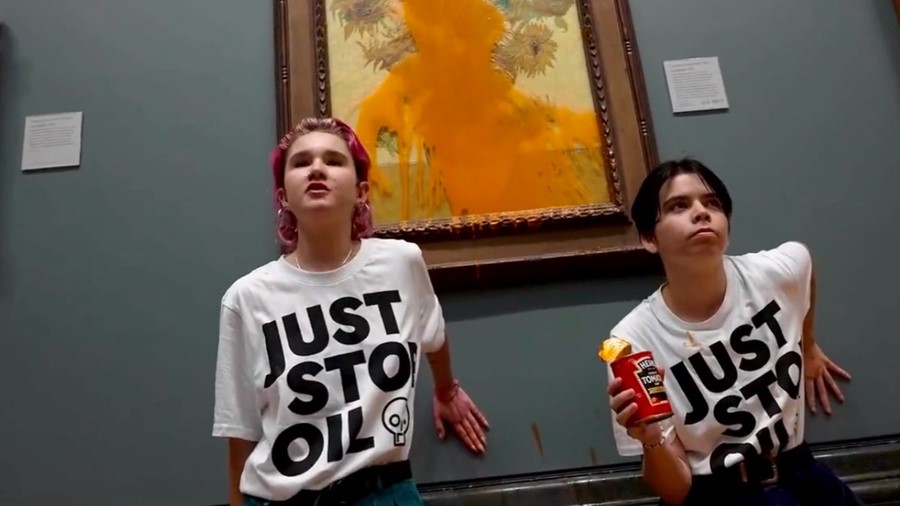 Just Stop Oil | Vincent Van Gogh